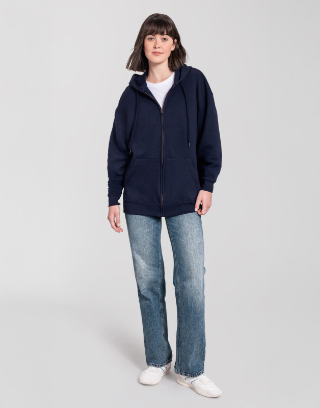 Prémiová zipsová mikina s kapucňou Iconic 7