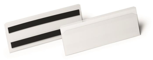 Logistické vrecko, magnetické, 1/2 A5, hotizontálne, DURABLE "HARD COVER", priehľadné