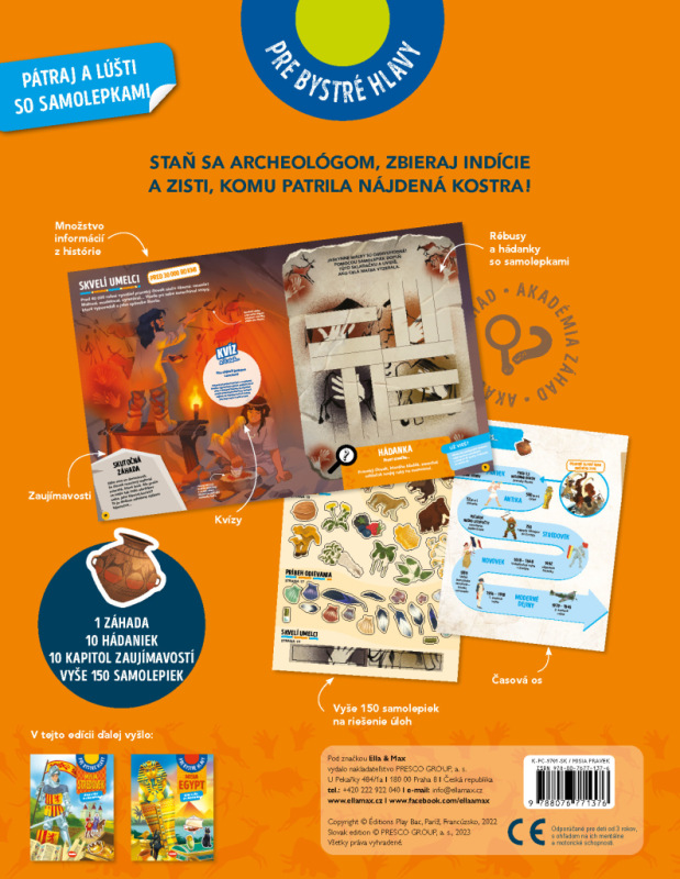 MISIA PRAVEK – Pátraj a lúšti so samolepkami 8