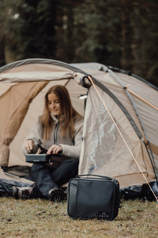 Nordic Drift Storm RCS vodoodpudivá chladiaca taška na obed čierna 7