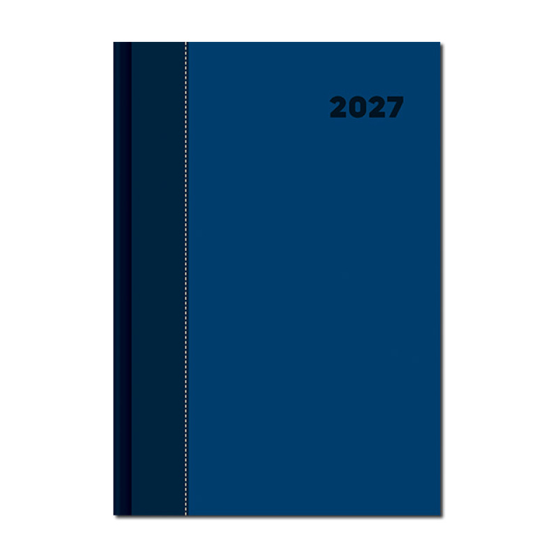 Denný diár A5 DOLCETTO modro modrý 2027