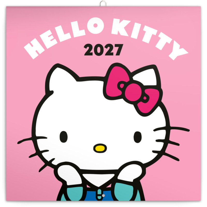 NOTIQUE Grid calendar Hello Kitty 2027, 30 x 30 cm