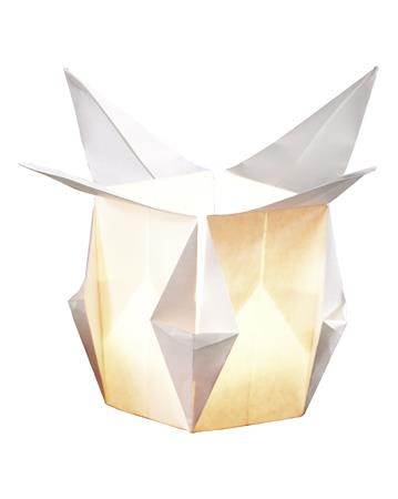 Origami papier, na lampáše, 30x30 cm, 80 g, 12 listov, FOLIA, biely 3