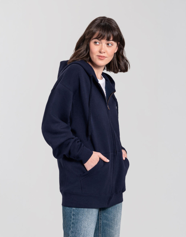 Prémiová zipsová mikina s kapucňou Iconic 11