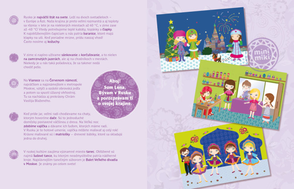 Šaty pre LENU – Kniha samolepiek 1