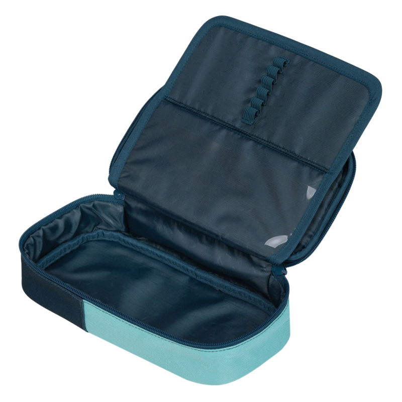 BAAGL Školský peračník etui Petrol GRS 1