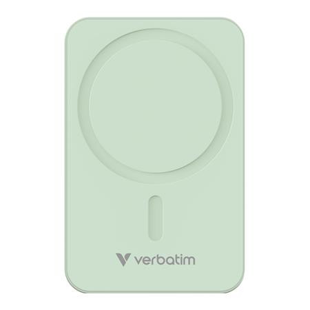 Power banka, externá batéria, magnetická, 20 000 mAh, stojanček, VERBATIM "Charge n Go Ess