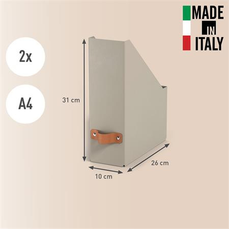 Zakladač, kartónový, 100 mm, LEITZ "Puro", pieskový 2