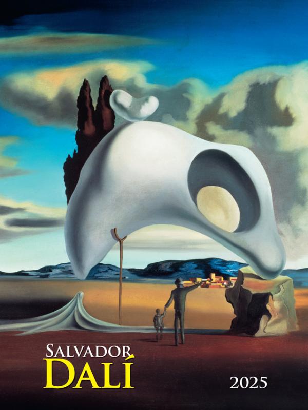 Nástenný kalendár Salvador Dalí 2025