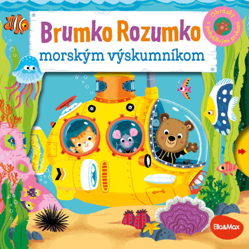 BRUMKO ROZUMKO MORSKÝM VÝSKUMNÍKOM – Obrázky s pohyblivými prvkami 3