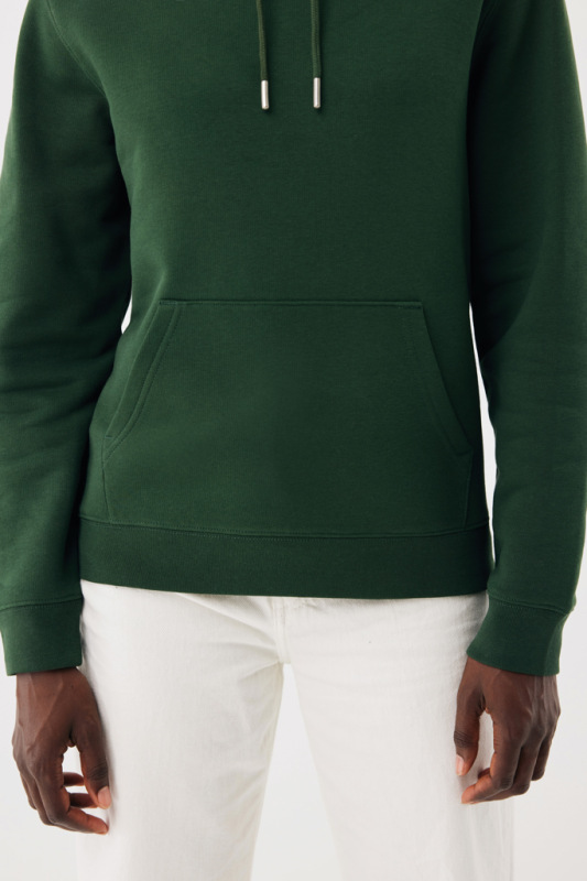 IQONIQ Joshua Unisex mikina s kapucňou z rec. bavlny forest green XXL 9