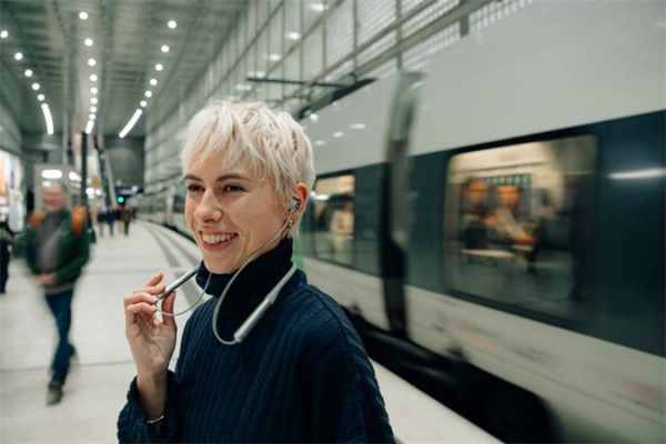 Slúchadlá, s hlavovým oblúkom, bezdrôtové, ANC, BT 5.4, VERBATIM "TruSound ANC", sivé 4