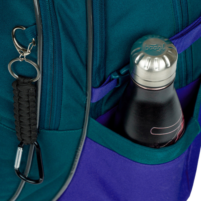 BAAGL Školský batoh Core Logo modrý GRS 5