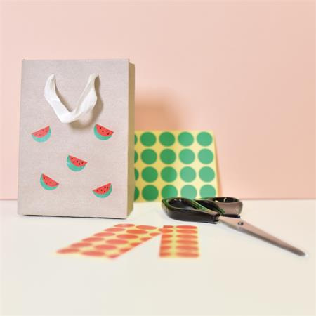 Etikety, okrúhle, priemer: 8 mm, odstrániteľné, AVERY ZWECKFORM, zelené, 416 etikiet/bal 6