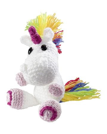 Mini súprava na háčkovanie, FOLIA, „Unicorn” 3