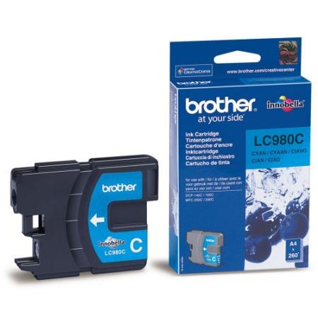 BROTHER Náplň "DCP 145C/165C/MFC 250C", modrá, 260 str.