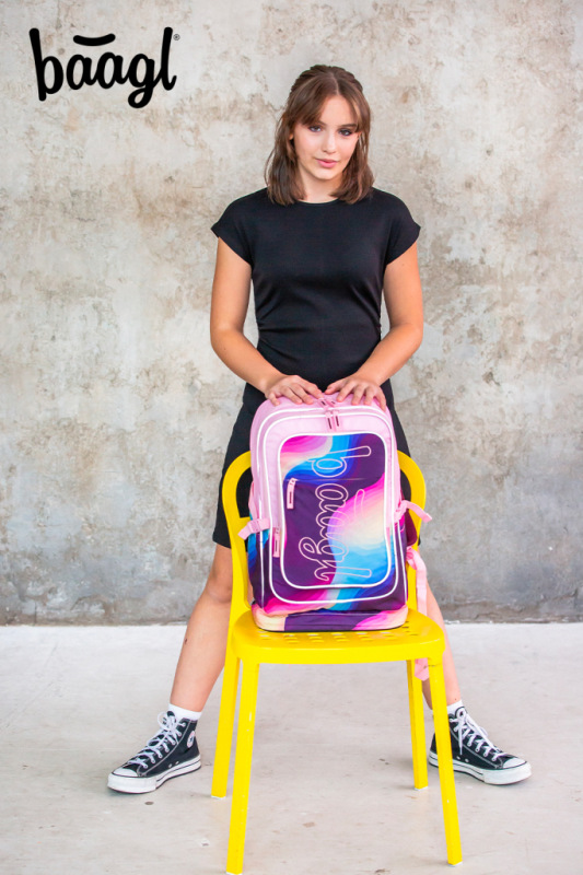 BAAGL Školský batoh Cubic Lyra GRS 15