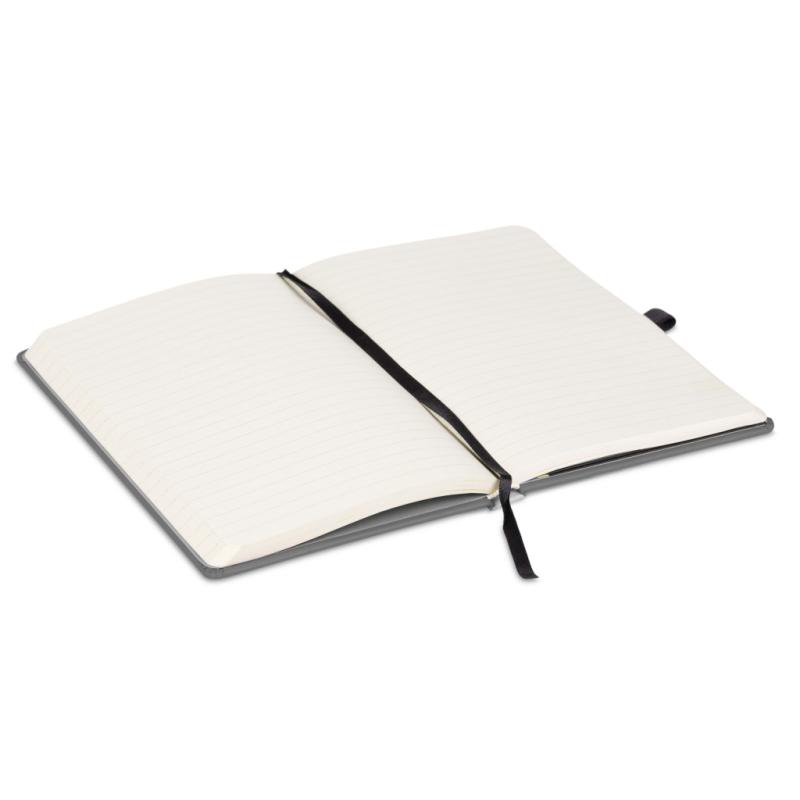 NOTIQUE Notebook Skiver, červenovínový, linajkovaný, 13 x 21 cm