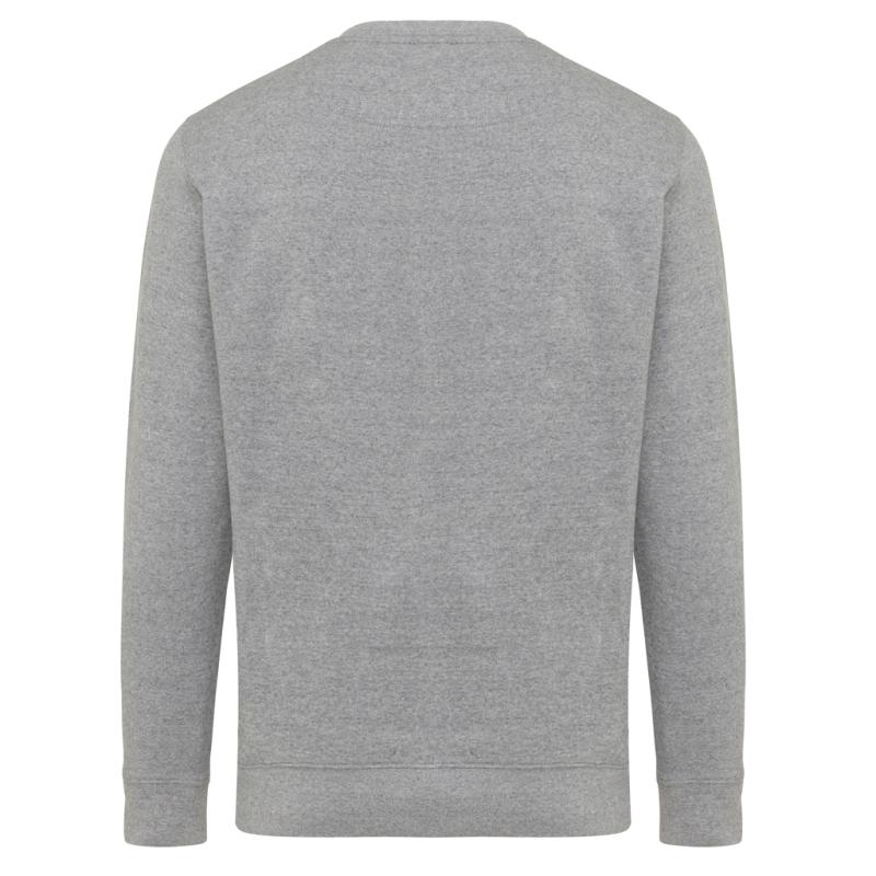 Ľahká mikina Iqoniq Etosha z recykl. bavlny light heather anthracite XXXL 2