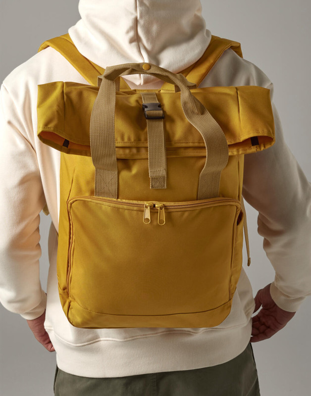 Recyklovaný ruksak Twin Handle Roll-Top Laptop