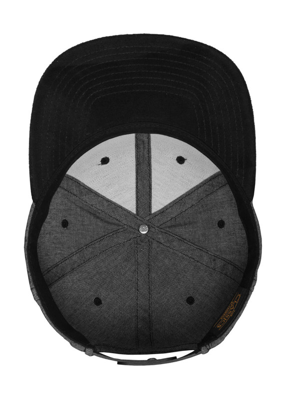 Chambray-Suede Snapback šiltovka 6