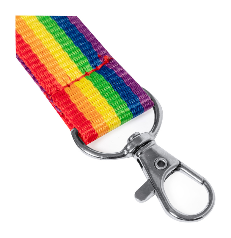 Nuvra dúhový lanyard 4