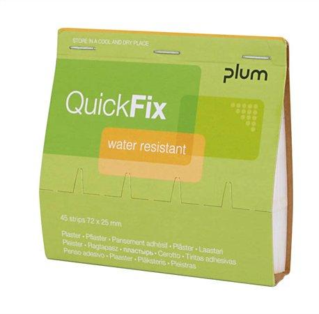 Náhradné náplaste "Quick Fix",, 45 ks vodeodolných náplastí, PLUM
