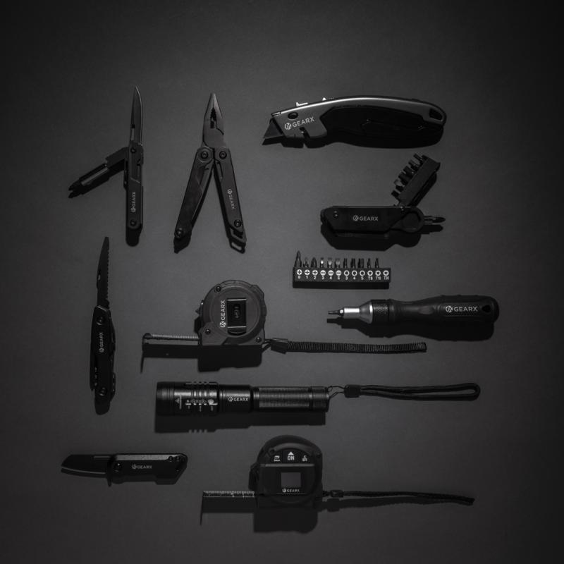 Multitool s kliešťami Gear X čierna 14