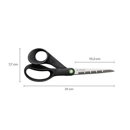 Kuchynské nožnice, 21 cm FISKARS "Functional ReNew", čierne 3