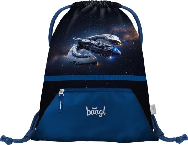 BAAGL SADA 3 Zippy Vesmírna loď: aktovka, peračník, vrecko 14