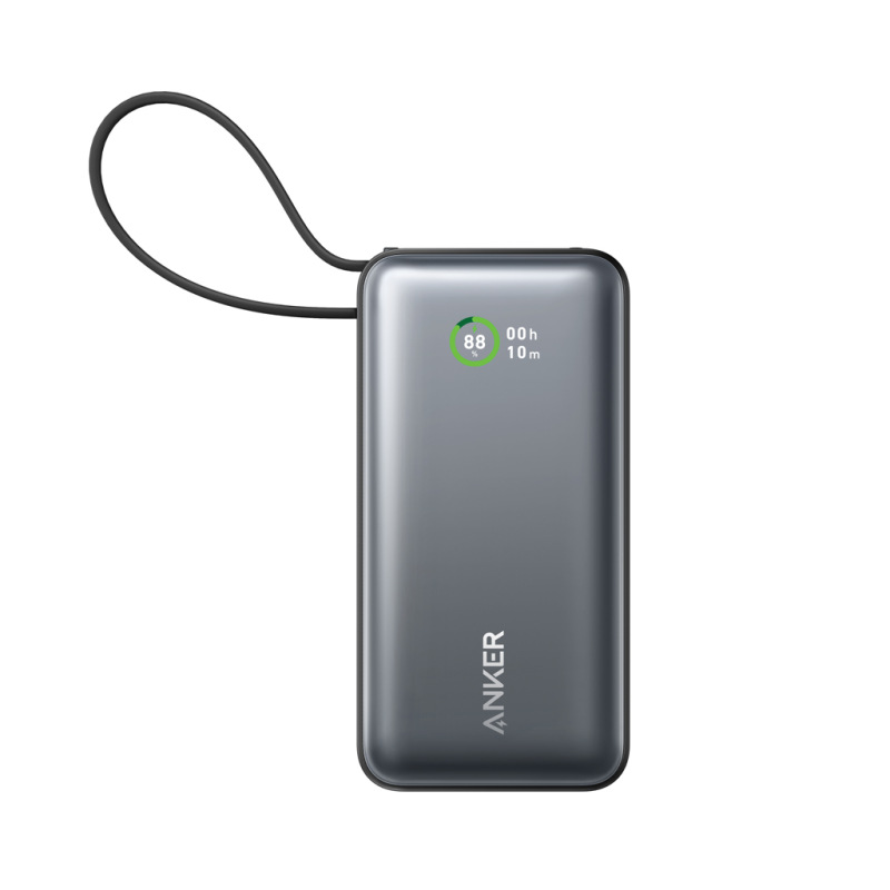 Anker Nano Power Bank 30 W so zabudovaným USB-C káblom čierna 3