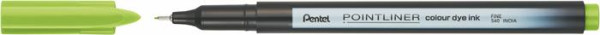 Liner, 0,4 mm, PENTEL "Pointliner", jablkovo zelený