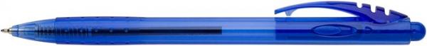 Gélové pero, 0,5 mm, stláčací mechanizmus, ICO "Gel-X", modré