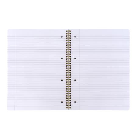 Špirálový zošit, A4+, linajkový, 100 listov, PUKKA PAD "Floral Jotta Notebook", mix 10