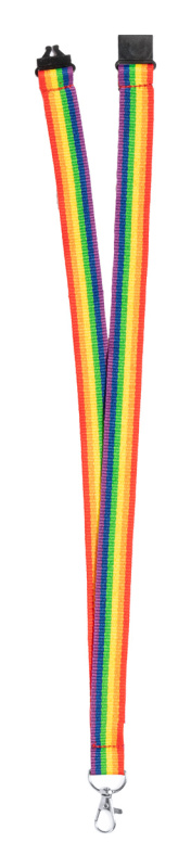 Nuvra dúhový lanyard 1