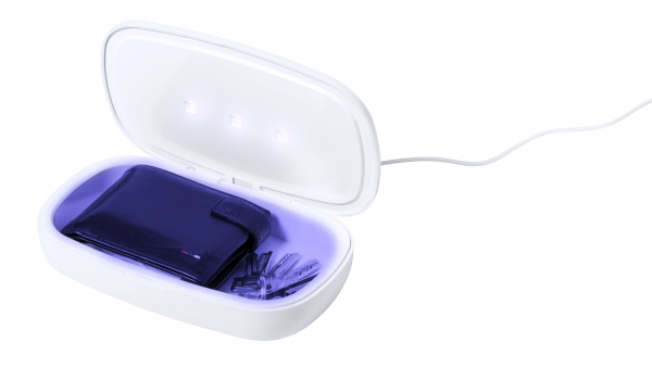Halby UV sterilizačný box s bezdrôtovou nabíjačkou