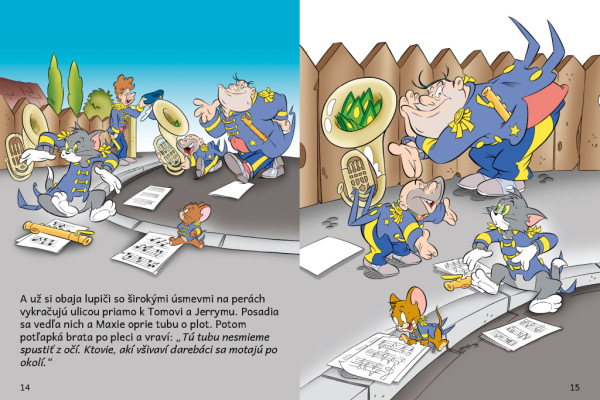 PREŠIBANÍ MUZIKANTI – Tom a Jerry v obrázkovom príbehu 3