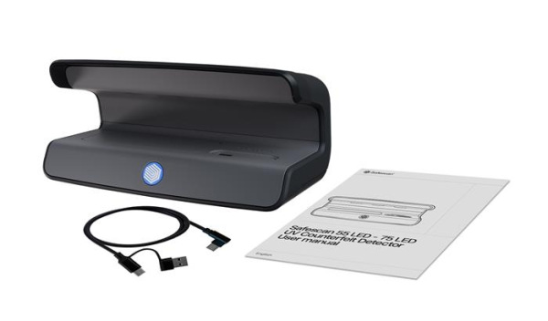 Detektor falzifikátov, SAFESCAN "55 LED", čierny 5