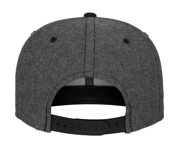 Chambray-Suede Snapback šiltovka 4