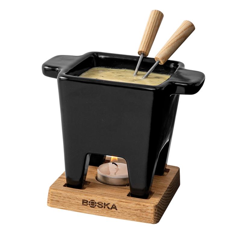 Fondue súprava BOSKA Tapas Nero čierna 5