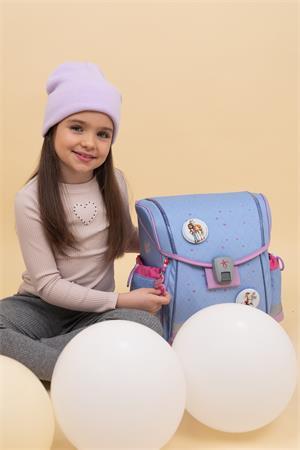 Školská taška, uzatváranie na magnet, BELMIL "Classy Plus Lavander"