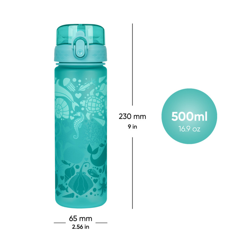 BAAGL Tritanová fľaša na nápoje Delfín, 500 ml 4