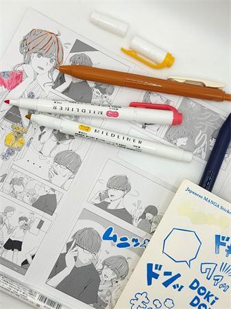Sada písacích potrieb, ZEBRA "Manga Set, Summer Festival", 5-kusová