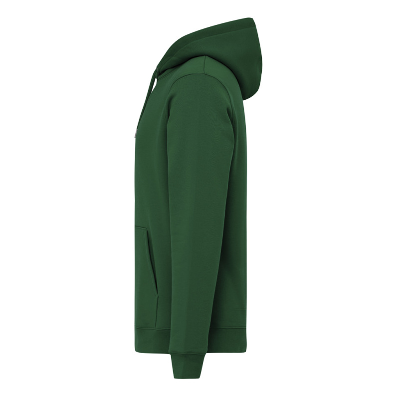 IQONIQ Joshua Unisex mikina s kapucňou z rec. bavlny forest green XXL 2