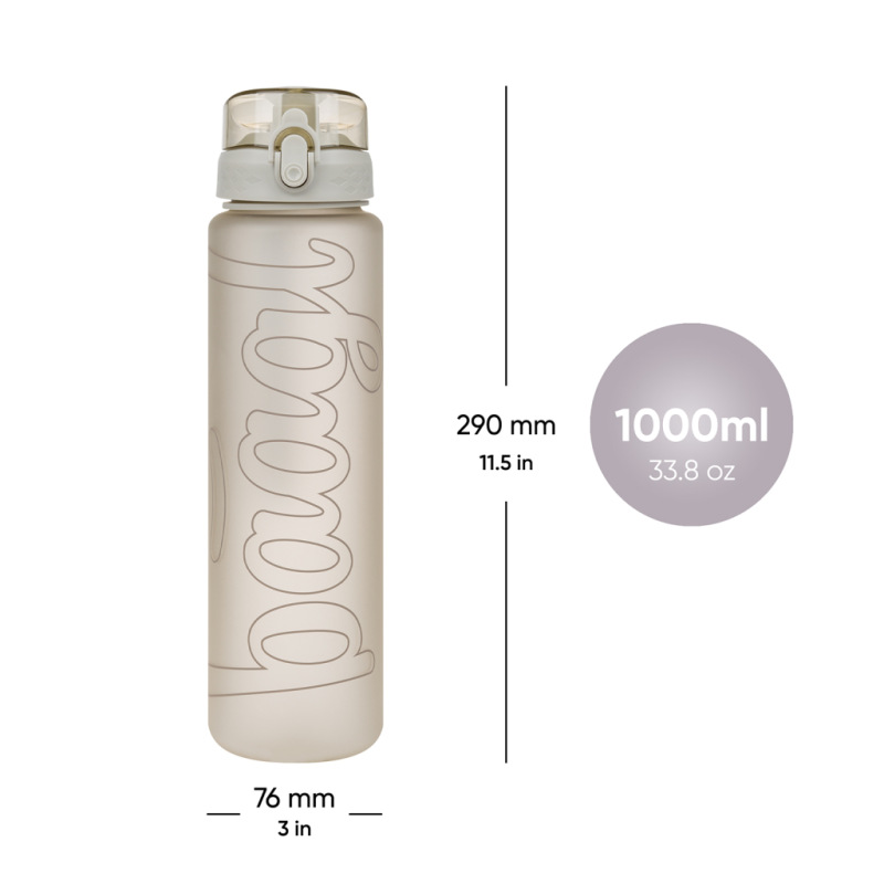 BAAGL Tritanová fľaša na nápoje Mist, 1000 ml 5