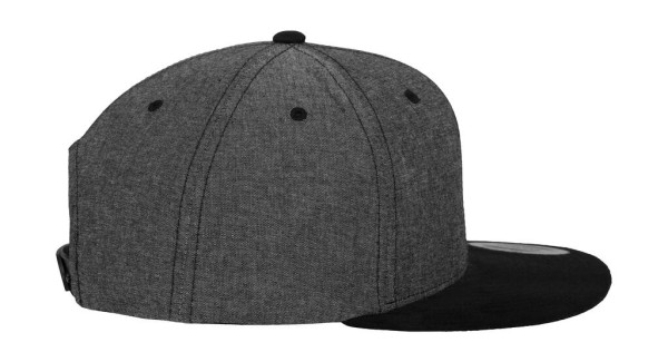 Chambray-Suede Snapback šiltovka 3