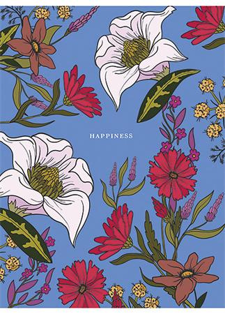 Zošit, A5, linajkový, 80 listov, SHKOLYARYK "Happiness", mix 3