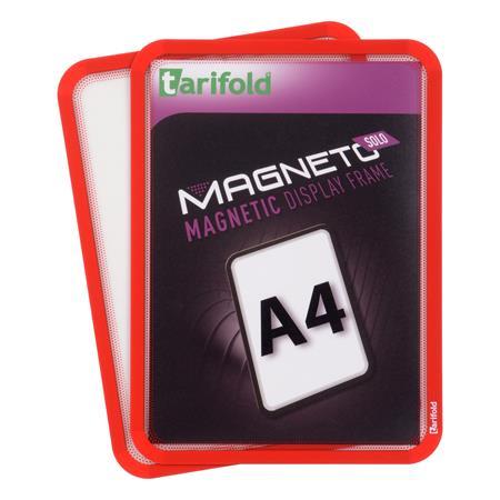 Magnetické vrecko, A4, TARIFOLD "Magneto Solo", červená