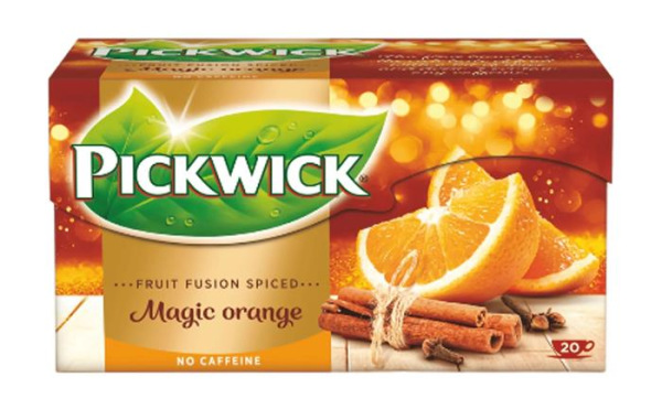 Ovocný čaj, 20x1,75 g, PICKWICK "Fruit Fusion", Magic orange 1