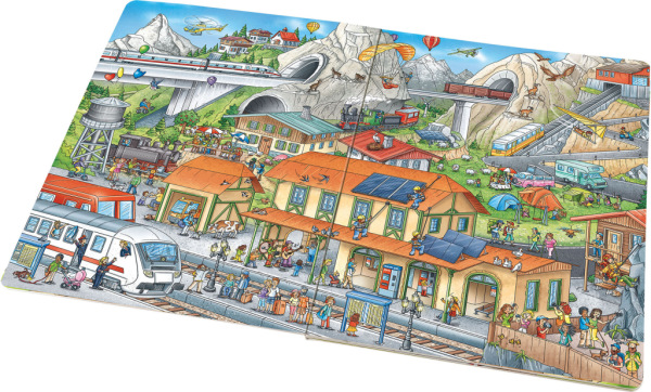 Veľká knižka VLAKY pre malých rozprávačov 3